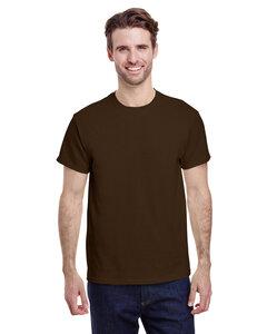 Gildan 5000 - T-Shirt PESADO DE ALGODÓN Chocolate Negro