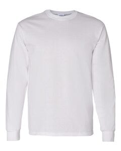 Gildan 5400 - algodón resistente L / S Blanco