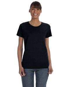 Gildan 5000L - Missy Fit T-shirt for Women Negro