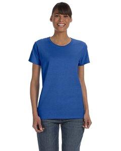 Gildan 5000L - Missy Fit T-shirt for Women Real Azul