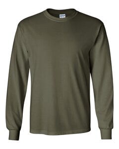 Gildan 2400 - L / S T-Shirt Military Green