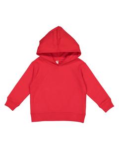 Rabbit Skins 3326 - Toddler 7.5 oz. Fleece Pullover Hood Rojo