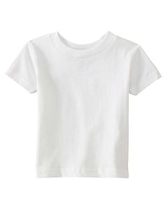 Rabbit Skins 3401 - Infant 5.5 oz. Short-Sleeve Jersey T-Shirt Blanco