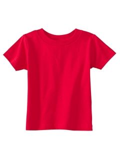 Rabbit Skins 3401 - Infant 5.5 oz. Short-Sleeve Jersey T-Shirt Rojo