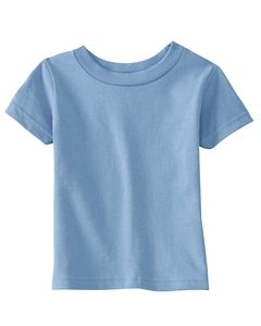 Rabbit Skins 3401 - Infant 5.5 oz. Short-Sleeve Jersey T-Shirt Azul Cielo