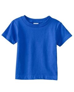 Rabbit Skins 3401 - Infant 5.5 oz. Short-Sleeve Jersey T-Shirt Real Azul