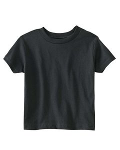 Rabbit Skins RS3301 - Toddler 5.5 oz. Jersey Short-Sleeve T-Shirt Negro