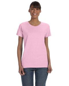 Gildan 5000L - Missy Fit T-shirt for Women Luz de color rosa