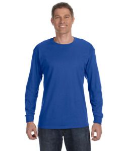 Jerzees 29L - 5.6 oz., 50/50 Heavyweight Blend™ Long-Sleeve T-Shirt  Real Azul