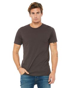 Bella+Canvas 3001C - Unisex  Jersey Short-Sleeve T-Shirt Marron oscuro