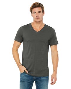 Bella+Canvas 3005 - Unisex Jersey Short-Sleeve V-Neck T-Shirt Asfalto