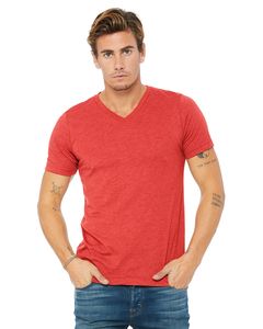 Bella+Canvas 3415C - Unisex Triblend Short-Sleeve V-Neck T-Shirt