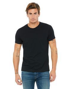 Bella+Canvas 3650 - Unisex Poly-Cotton Short-Sleeve T-Shirt Negro
