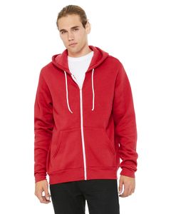 Bella+Canvas 3739 - Unisex Poly-Cotton Fleece Full-Zip Hoodie