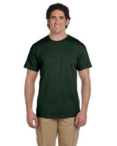 Fruit of the Loom 3931 - 5 oz., 100% Heavy Cotton HD® T-Shirt Verde Oscuro