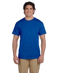 Fruit of the Loom 3931 - 5 oz., 100% Heavy Cotton HD® T-Shirt Real Azul