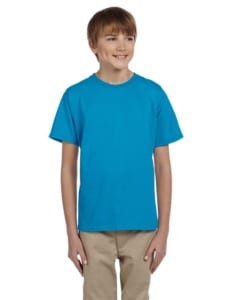 Fruit of the Loom 3931B - Youth 5 oz., 100% Heavy Cotton HD® T-Shirt Pacific Blue