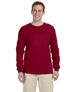Fruit of the Loom 4930 - 5 oz., 100% Heavy Cotton HD® Long-Sleeve T-Shirt Cardinal