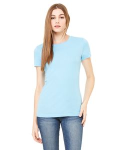 Bella+Canvas 6004 - Ladies The Favorite T-Shirt Mar Azul