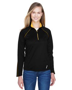 Ash City North End 78187 - Radar Ladies Half-Zip Performance Long Sleeve Top 