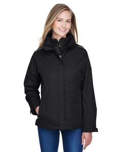 Ash City Core 365 78205 - Region Ladies' 3-In-1 Jackets With Fleece Liner Negro