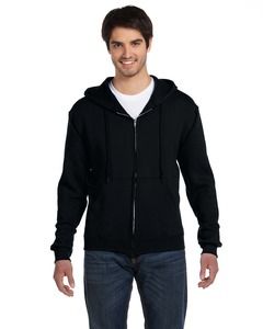 Fruit of the Loom 82230 - 12 oz. Supercotton™ 70/30 Full-Zip Hood Negro