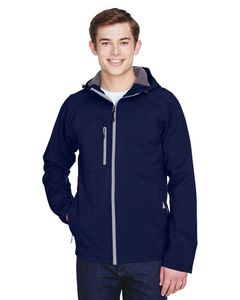 Ash City North End 88166 - Prospect Men's Soft Shell Jacket With Hood Clásico Armada