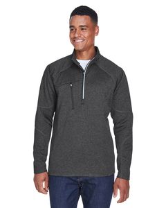 Ash City North End 88175 - Catalyst Men's Performance Fleece Half-Zip Top  Carbon Heather