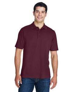 Ash City Core 365 88181 - Origin Tm Men's Performance Pique Polo Borgoña