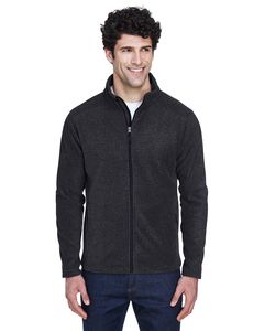 Ash City Core 365 88190 - Journey Core 365™ Men's Fleece Jackets Heather Charcoal