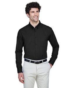 Ash City Core 365 88193 - Operate Core 365™ Men's Long Sleeve Twill Shirts Negro