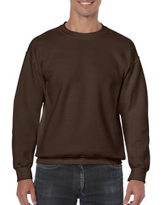 Gildan G180 - Heavy Blend™ 8 oz., 50/50 Fleece Crew (18000) Chocolate Negro