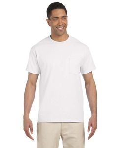 Gildan G230 - Ultra Cotton® 6 oz. Pocket T-Shirt (2300) Blanco