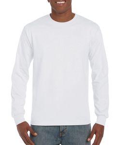 Gildan G240 - Ultra Cotton® 6 oz. Long-Sleeve T-Shirt (2400) Blanco