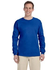 Gildan G240 - Ultra Cotton® 6 oz. Long-Sleeve T-Shirt (2400) Real Azul
