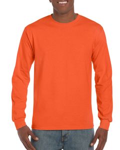 Gildan G240 - Ultra Cotton® 6 oz. Long-Sleeve T-Shirt (2400) Naranja