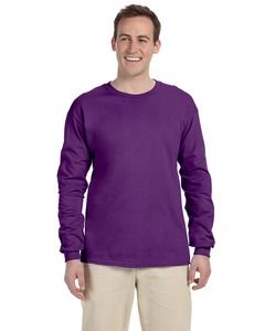 Gildan G240 - Ultra Cotton® 6 oz. Long-Sleeve T-Shirt (2400) Púrpura