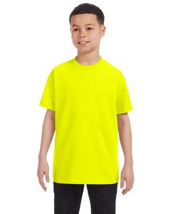 Gildan G500B - Heavy Cotton™ Youth 5.3 oz. T-Shirt (5000B) Seguridad Verde
