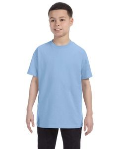 Gildan G500B - Heavy Cotton™ Youth 5.3 oz. T-Shirt (5000B) Azul Cielo