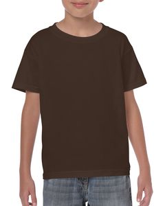 Gildan G500B - Heavy Cotton™ Youth 5.3 oz. T-Shirt (5000B) Chocolate Negro