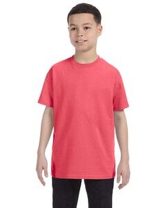 Gildan G500B - Heavy Cotton™ Youth 5.3 oz. T-Shirt (5000B) Coral Silk