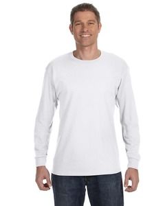 Gildan G540 - Heavy Cotton™ 5.3 oz., Long-Sleeve T-Shirt Blanco