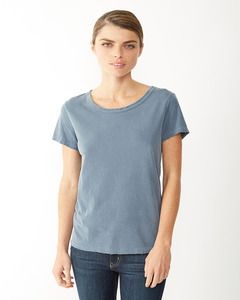 Alternative 04860C1 - Ladies Distressed Vintage T-Shirt Dark Blue Pigment