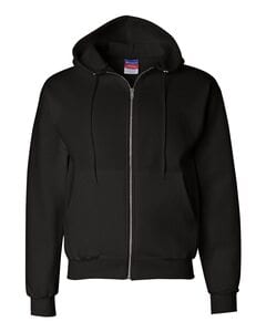 Champion S800 - Eco Full-Zip Hooded Sweatshirt Negro