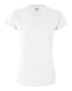 Bayside 3325 - Ladies' USA-Made Short Sleeve T-Shirt Blanco