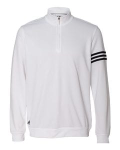 adidas A190 - ClimaLite® Three-Stripe French Terry Pullover