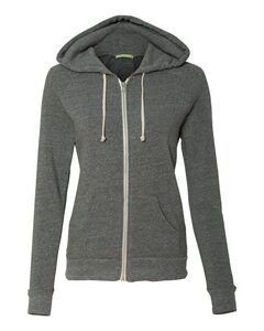 Alternative 9573 - Ladies Eco-Fleece Adrian Full-Zip Hooded Sweatshirt