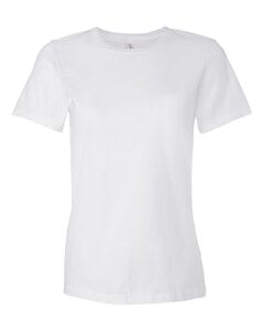 Anvil 880 - Remera ajustada a la moda para mujer  Blanco