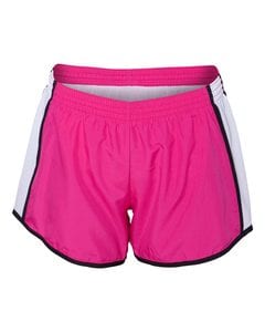 Augusta Sportswear 1265 - Ladies Pulse Short Power Pink/ White/ Black