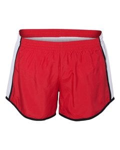 Augusta Sportswear 1265 - Ladies Pulse Short Red/ White/ Black